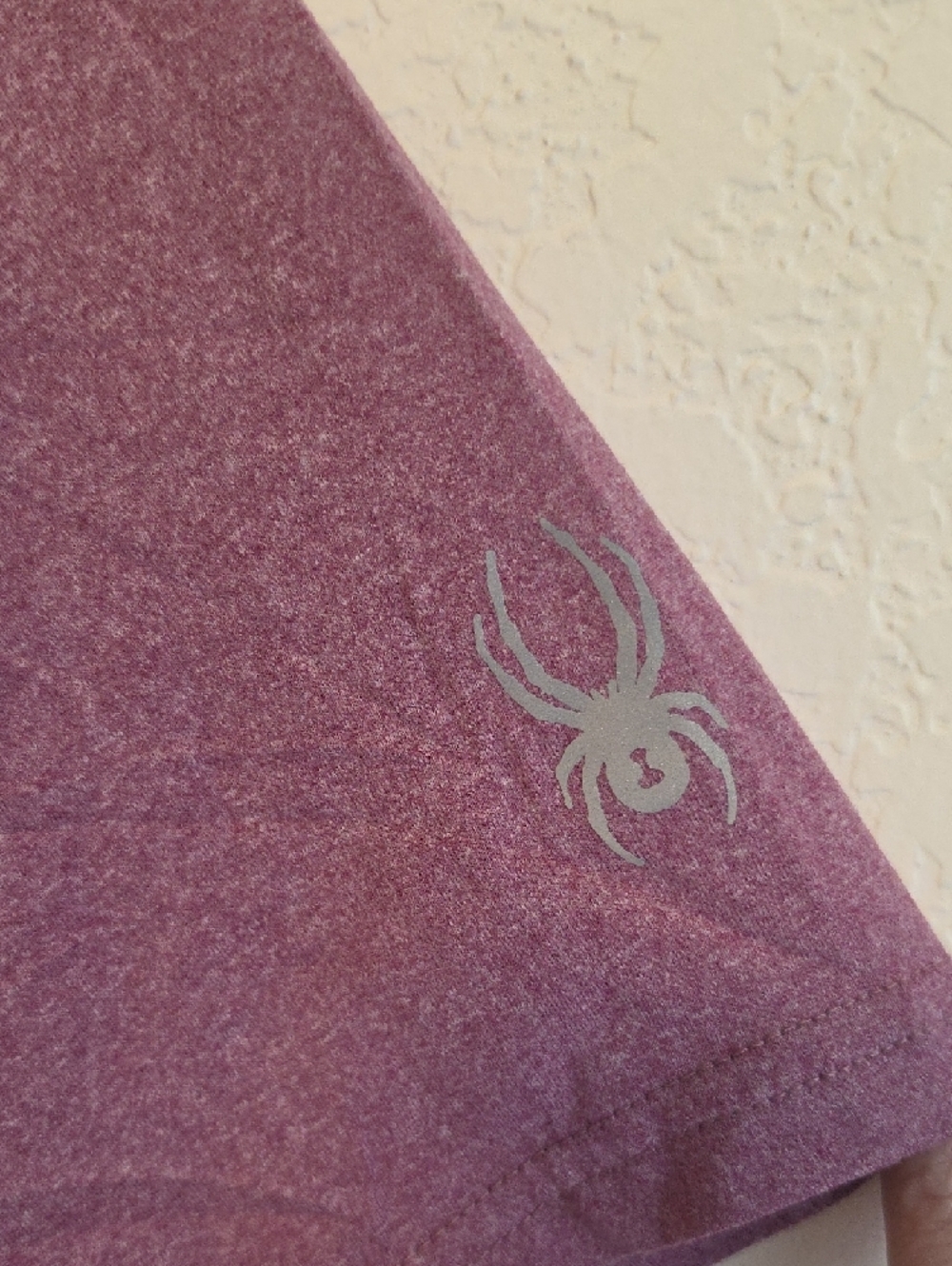 Spyder Men's Heather Mauve Short-Sleeve Active Tee - Picture 4 of 9